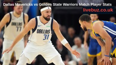 Dallas Mavericks vs Golden State Warriors Match Player Stats
