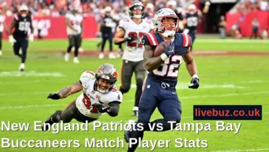 New England Patriots vs Tampa Bay Buccaneers Match Player Stats