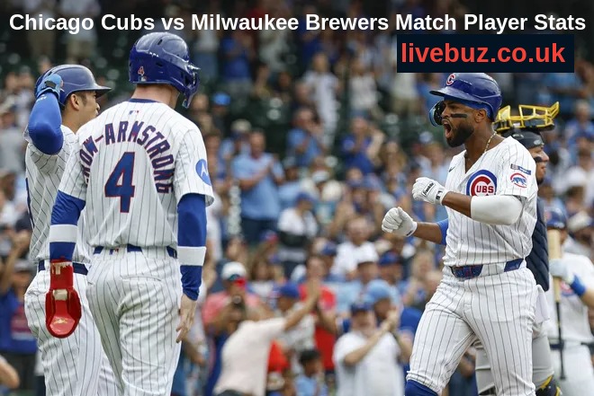Chicago Cubs vs Milwaukee Brewers Match Player Stats