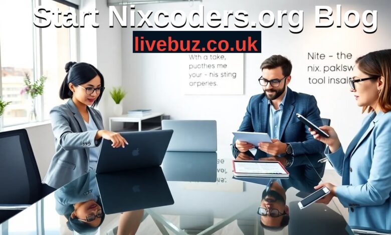 Start Nixcoders.org Blog