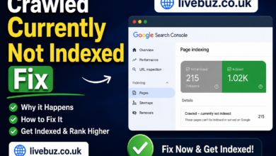 Crawled Currently Not Indexed Fix