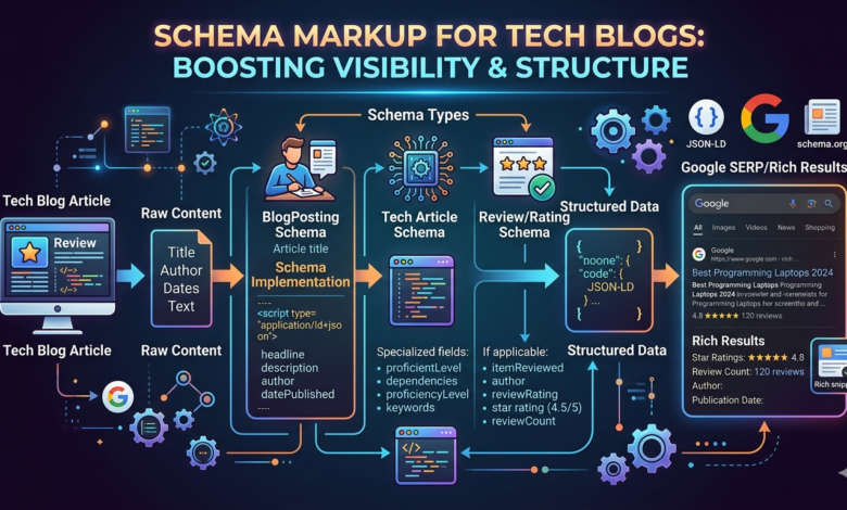 Schema Markup for Tech Blogs