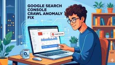 Google Search Console Crawl Anomaly Fix