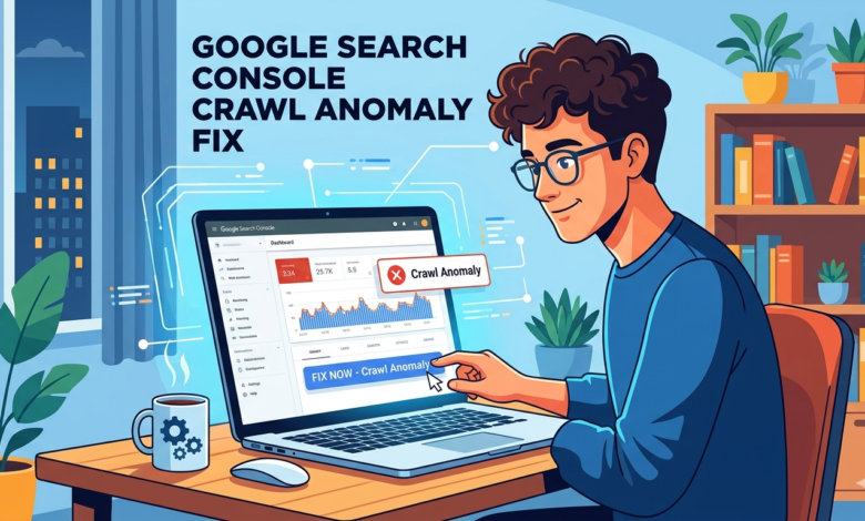 Google Search Console Crawl Anomaly Fix