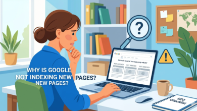 Why Google Not Indexing New Pages