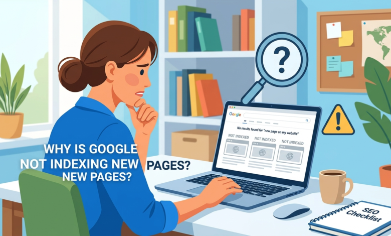 Why Google Not Indexing New Pages