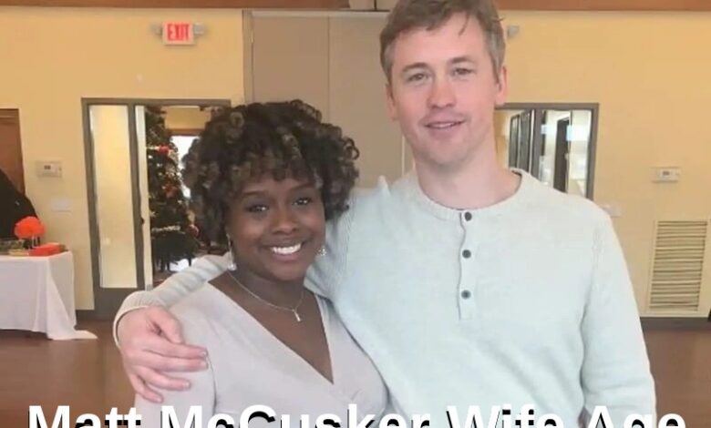Matt McCusker Wife Age