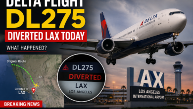 Delta Flight DL275 Diverted LAX Today
