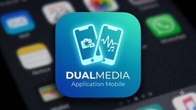 Application Mobile DualMedia