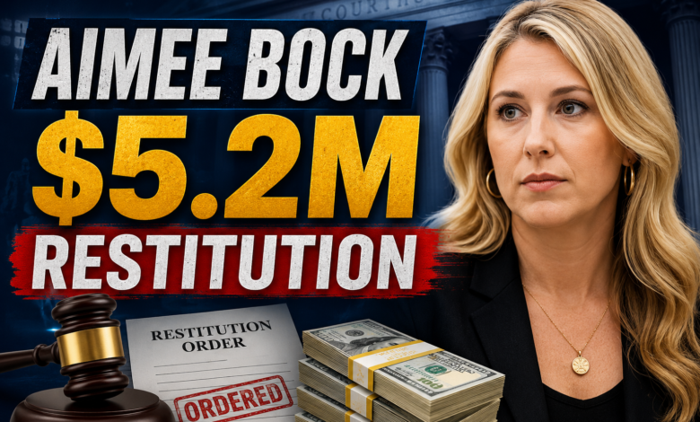Aimee Bock $5.2M Restitution